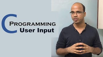 C Programming Tutorial part 7 User Input