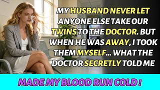 MY HUSBAND NEVER LET ANYONE TAKE OUR TWINS TO THE DOCTOR—UNTIL I DID AND LEARNED THE TRUTH