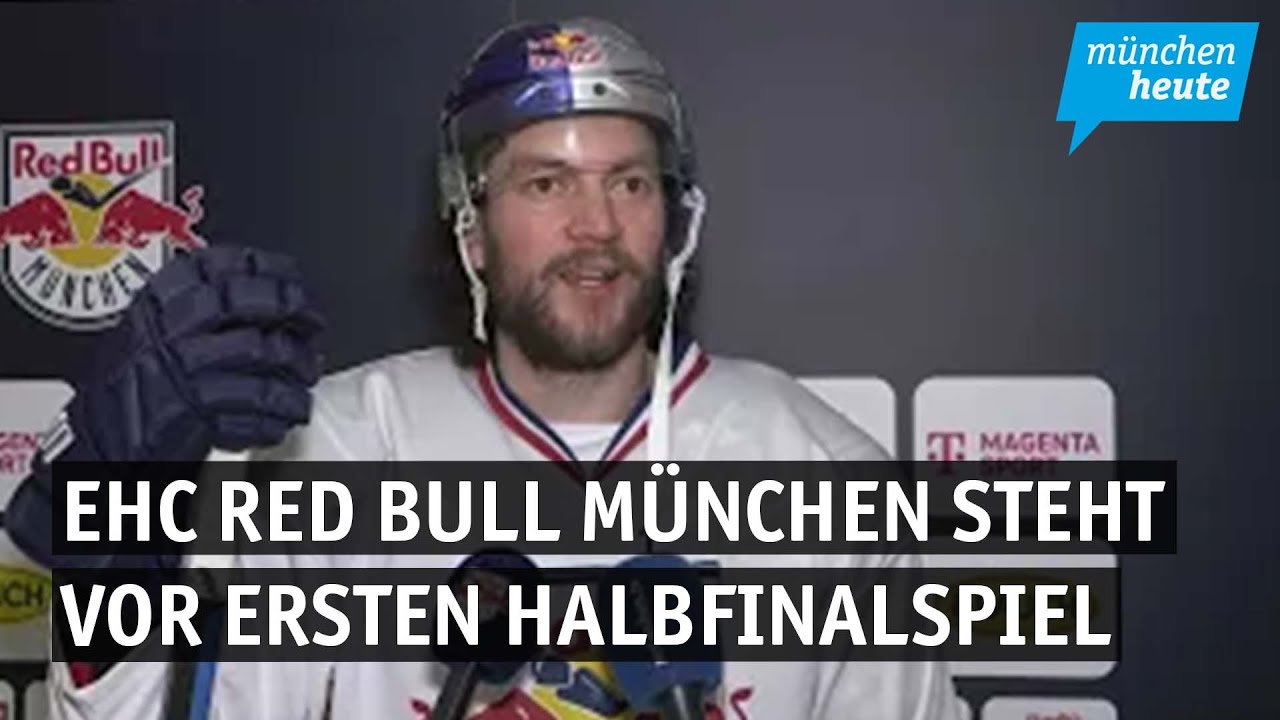 Halbfinalstimmung - EHC Red Bull München steht vor ersten Halbfinalspiel