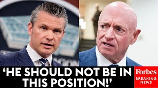 'This Is An Attempt To Silence Me': Mark Kelly Flames Pete Hegseth, DoD For Investigation Into Video