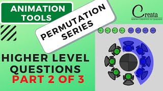 TOUGH QUESTIONS ON PERMUTATION PART 2 OF 3 | PERMUTATION SERIES | CREATA CLASSES