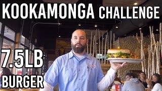 Kookamonga Burger at Kooky Canuck | Tennessee Man vs Food