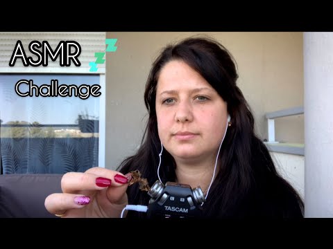 ASMR FR - ASMR EXTÉRIEUR (no cut challenge by tinaasmr)