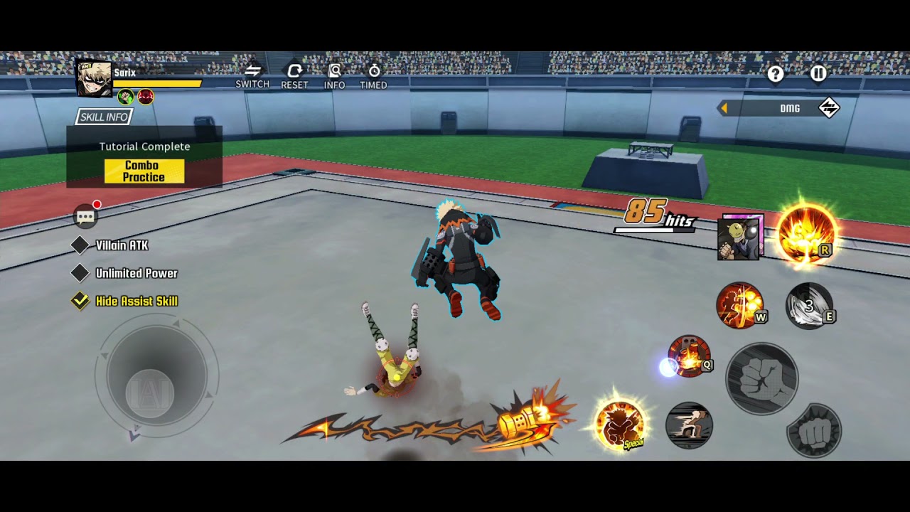 WHM Bakugo Optimal Air Combo MHATSH