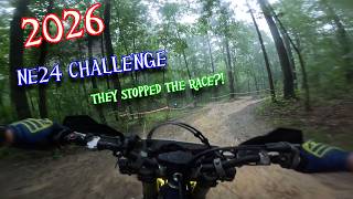 Racing the Red flag lap of the 2026 North east 24 hour challenge - Husqvarna te150