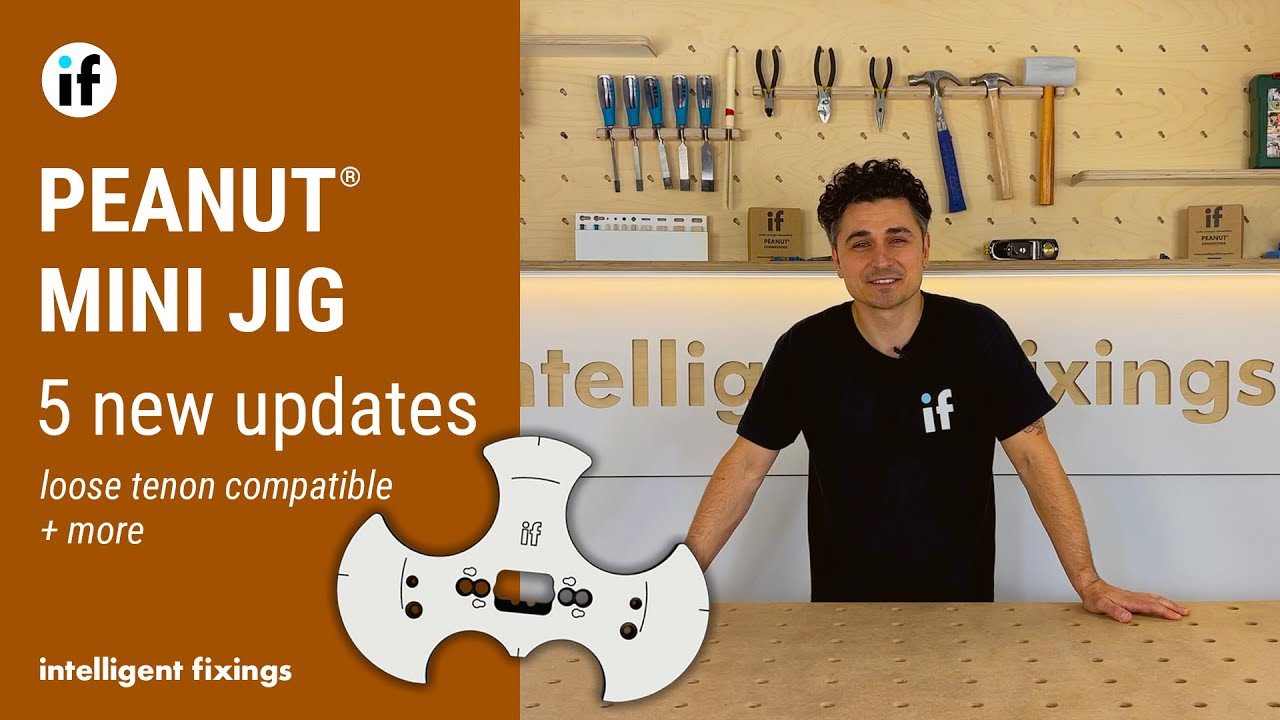 PEANUT Mini Jig | 5 NEW Updates | Loose Tenon Compatible + More