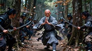 抗日電影!倭寇埋伏少林武僧,怎料他竟是頂級功夫高手,以一敵十! ⚔️ 功夫 MMA | Kung Fu #少林功夫 #洪金寶
