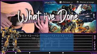 Linkin Park - What I've Done Fingerstyle Cover | Tab Tutorial Resimi