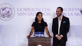 La mejor primera Dama de la historia de El Salvador-Grabriela R-Esposa del Presidente Nayib Bukele