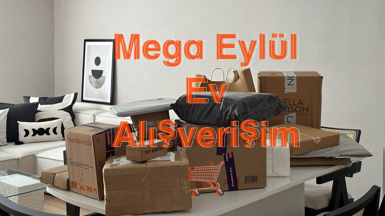 Büyük Ev Alışverişim 🛒 🎉 #kutuaçılımı#ikea#reklam