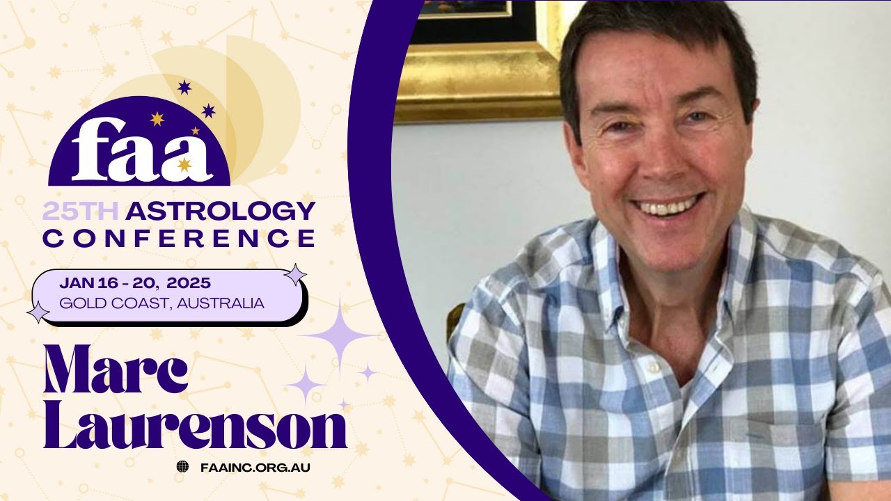 Marc Laurenson FAA Astrology Conference Speaker Interview with Vanessa Montgomery | Astro All-starz