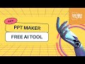 Power point presentation using AI tool. Detailed video
