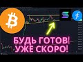 Биткоин, осторожно! Выход из паттерна уже скоро! Жди импульс