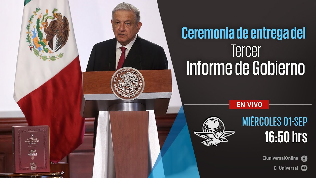 Ceremonia de entrega del Tercer Informe de Gobierno - YouTube