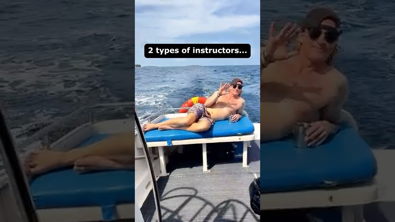 👉 Two Types of Dive Instructors (Which One Are You?) 👀