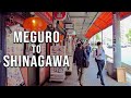 Let's Get Lost: Meguro to Shinagawa, Tokyo! | JAPAN WALKING TOURS