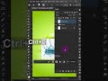 Delete transparent background in photoshop