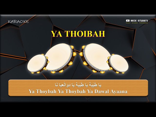 Karaoke Banjari || Ya Thoibah (Lirik) class=