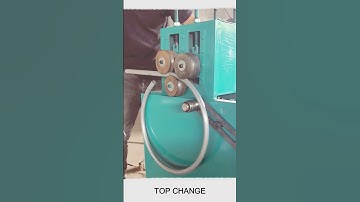 Automatic circle steel bar bending #stirrup ##rebar #reiforcement #Goodtools #smartwork #short