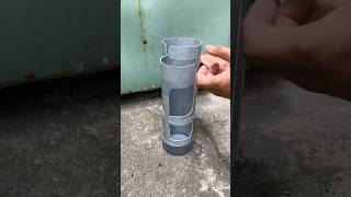 Use leftover PVC pipe to make a tool box  #diy