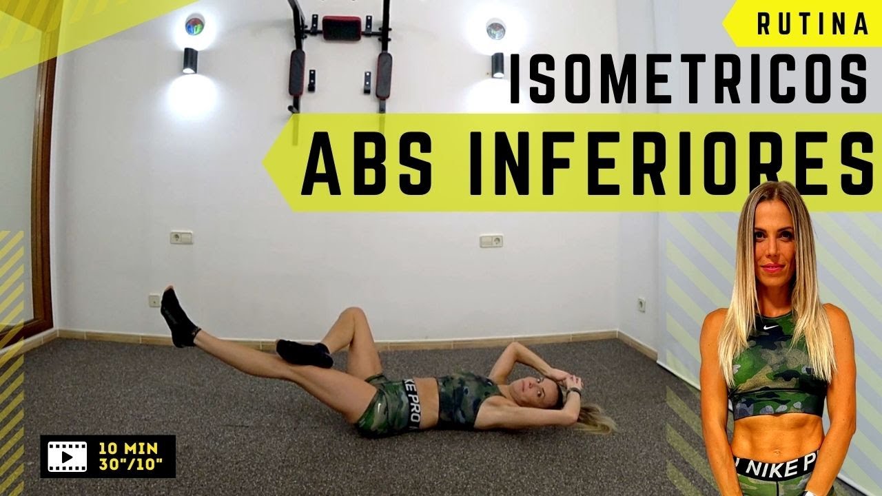Ejercicios Isometricos para Abdominales Inferiores