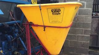 Teagle Fertiliser Spreader / Till Sower 200 litre