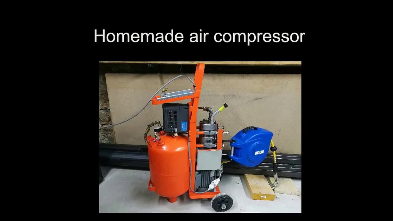Homemade Air Compressor - YouTube