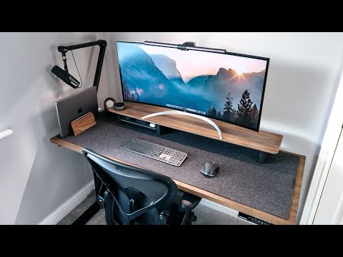 My NEW Desk Setup Tour 2022