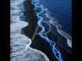💙 Electric Sandbar – Luxury Nautical Artwork by Abstract Photorealism™