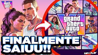 FINALMENTE! GTA 6 tem CAPA OFICIAL LIBERADA e DATA da PRÉ...