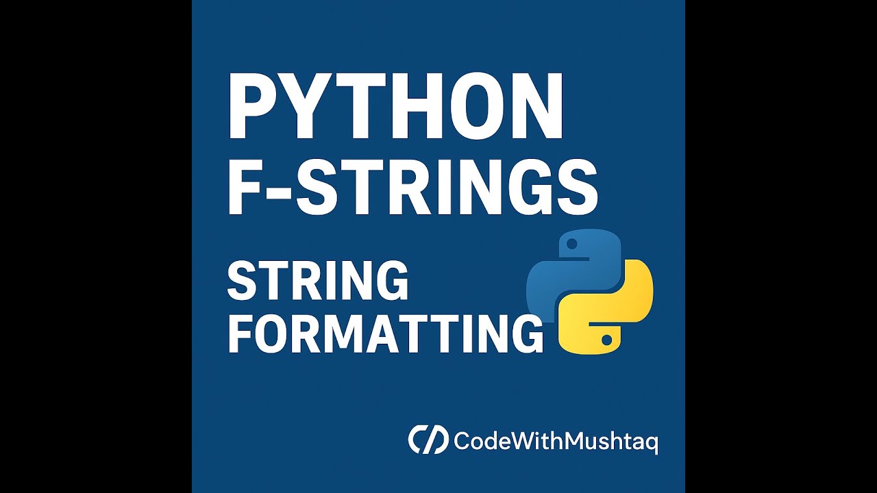Master Python String Formatting with f strings