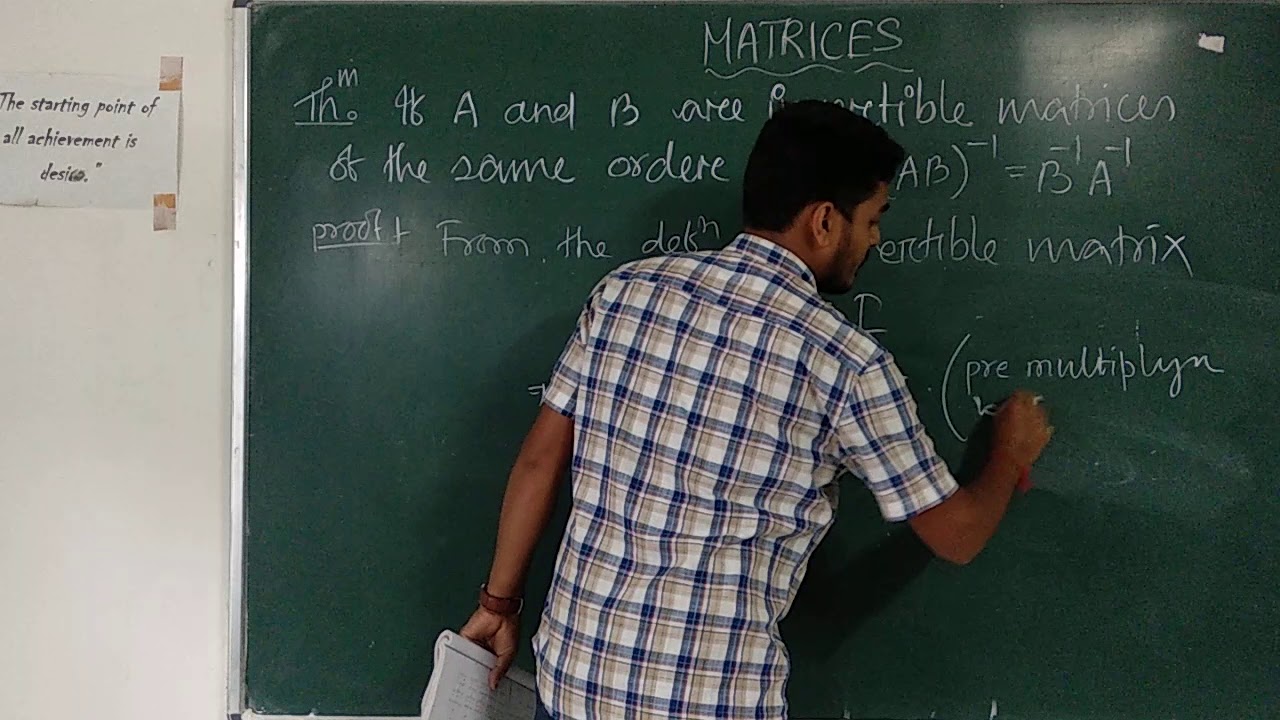 theorem-related-to-invertible-matrix-l-18-youtube