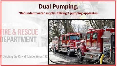 Dual Pumping (Redundant water supply).  (PL)