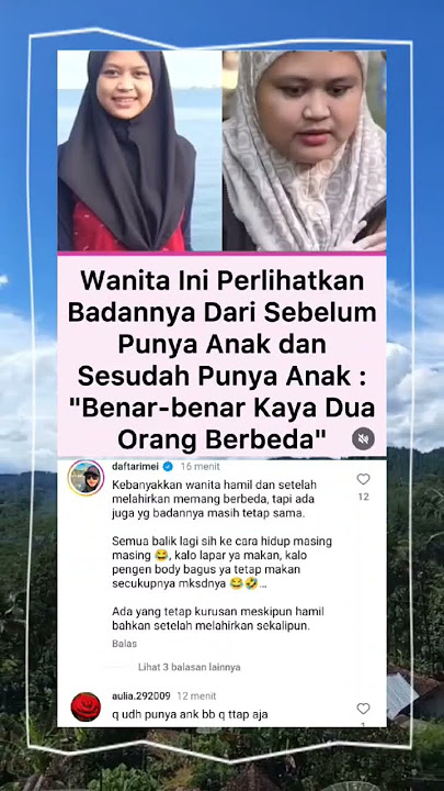 wanita ini berubah bentuknya setelah nikah kira kira suaminya panyayang tidak #viralvideo #shorts