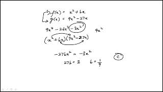 Question 09 Digital SAT Practice Test 7 Section 2 Math Module 2 Hard