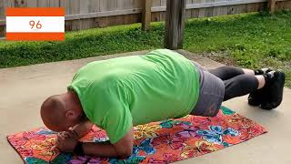 Functional Fitness Challenge - Plank Challenge Demonstration