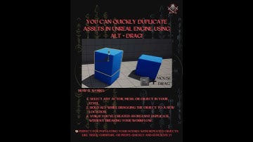 💡 Unreal Engine Quick Tip: Duplicate objects faster than ever! #shorts #unrealengine