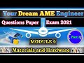 Ame module 6 | Ame exam question paper | Dgca exam question paper