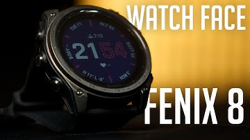 How to Customize Garmin Fenix 8 Watch Face (Tactix 8 & Enduro 3)