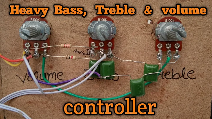 How to make Heavy Bass, Treble, & volume controller|| T.S.B Technical || # technical