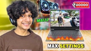 Playing GTA V 😍 MY HP Victus! Ultra Possible 🔥Graphics Unreal Visuals [HINDI] screenshot 3