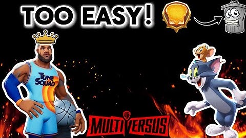 Gold rank is way too easy in MultiVersus‼️ (MultiVersus 2v2 Ranked gameplay)