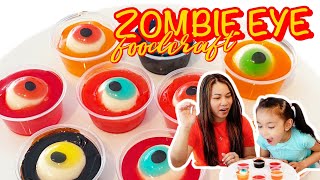 Halloween Food Vlog: How to make Zombie Eye Jello Shot