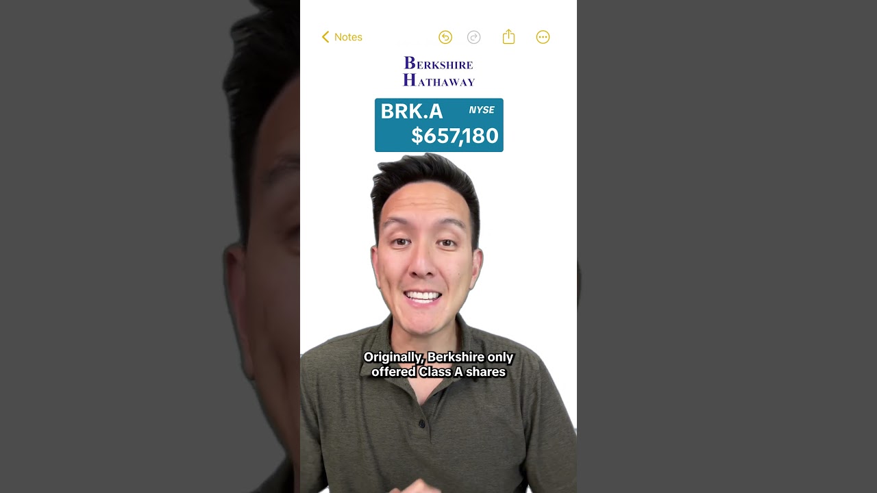 Berkshire Hathaway is one of the most expensive stocks in the world. Here&rsquo;s why👆