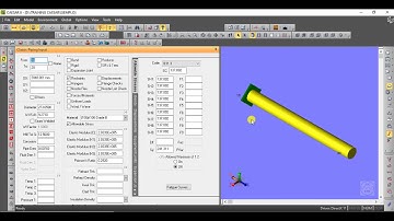 3. CAESAR II Stress Analysis: Como Modificar el Entorno de Trabajo