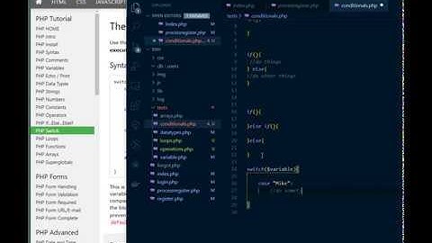 PHP Intro - Building Authentication System - 17 - Conditionals