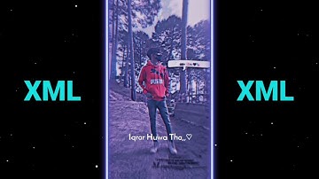 Muje Pyaar Hua Tha Song XML🙂💔ALIGHT MOTION NEW TREND @sagorofficial6101 #crazy_editor_bd