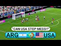 USA vs ARGENTINA | Can USA Pull Off a Miracle? 😱 | eFootball 2026 4K Gameplay 