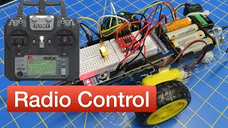 RC Robot Car  RC Controls and Arduino