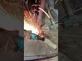 Iron cutting. #skills #shorts #blacksmith